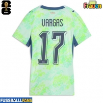 Schweiz Ruben Vargas #17 Auswärtstrikot Frauen WM 2026 Kurzarm